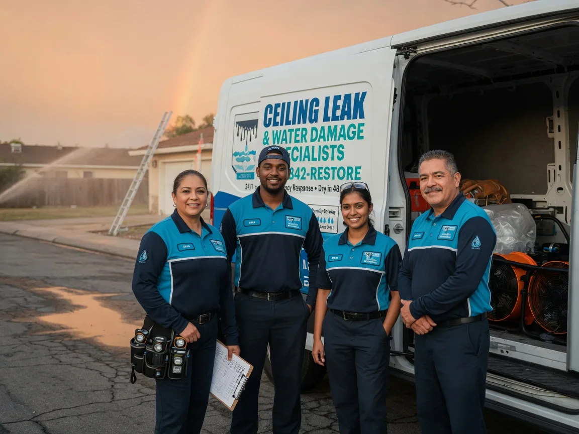 Ceiling Leak Cleanup company in Elgin, OH